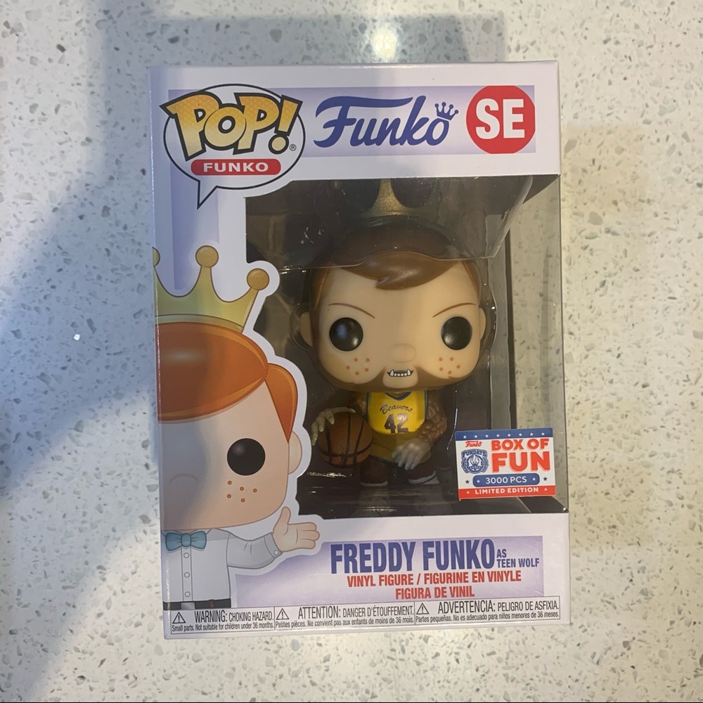 Freddy Funko as Teen Wolf Box of Fun SE Funko Pop